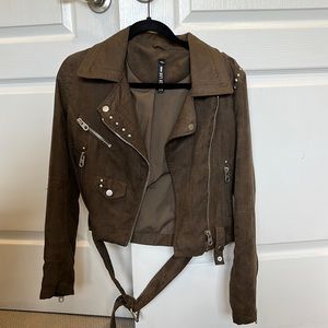 Design Lab chocolate brown jacket